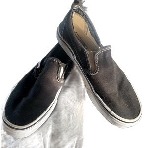 Black Vans, Sz 7.5